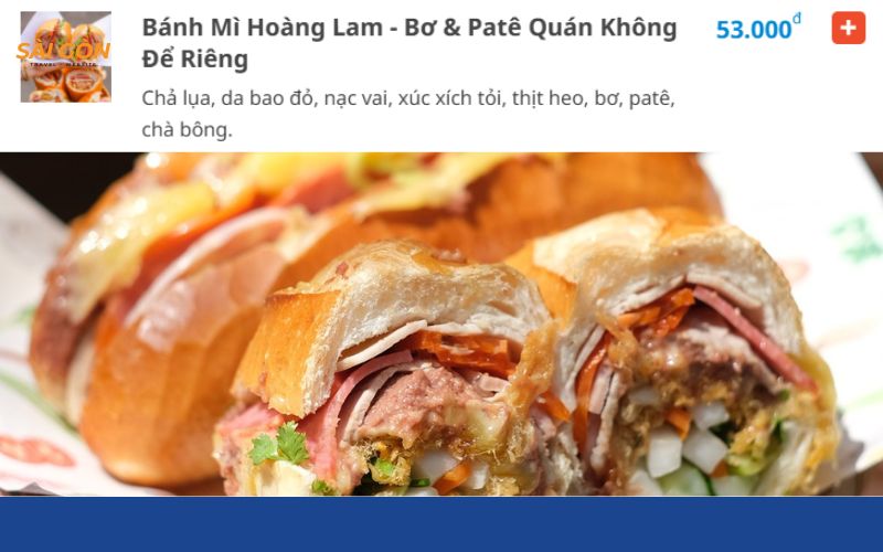 bánh mì hoàng lam