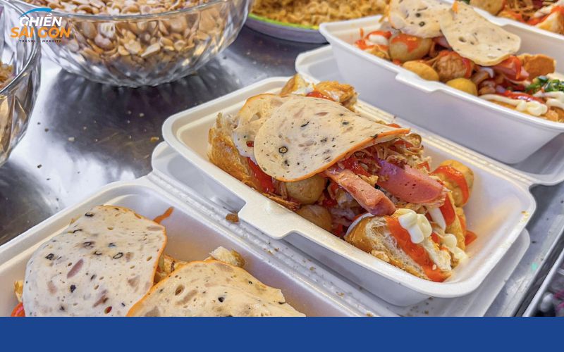 bánh mì nướng muối ớt sài gòn