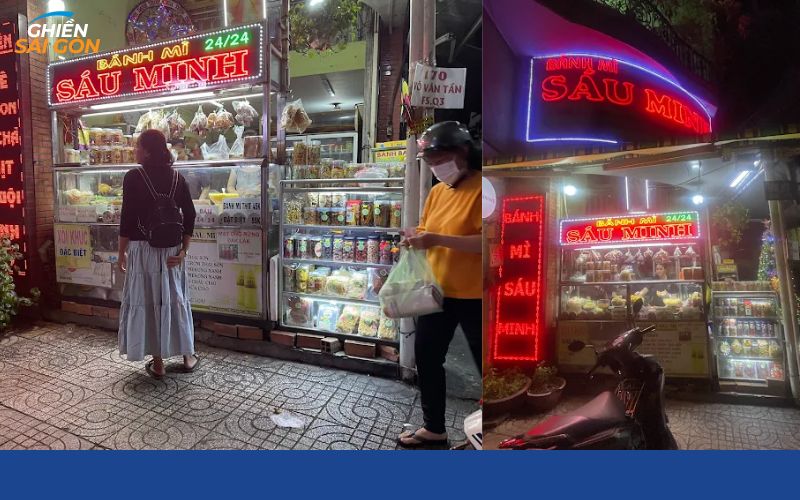 Review mới nhất về tiệm bánh mì Sáu Minh ở Quận 3, Sài Gòn 9 bánh mì sáu minh