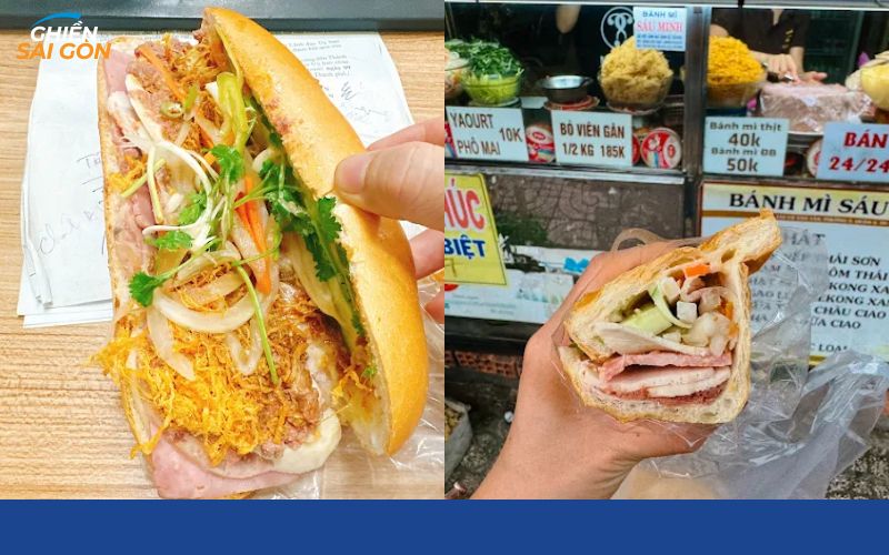 Review mới nhất về tiệm bánh mì Sáu Minh ở Quận 3, Sài Gòn 11 bánh mì sáu minh
