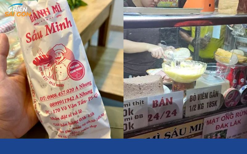 Review mới nhất về tiệm bánh mì Sáu Minh ở Quận 3, Sài Gòn 12 bánh mì sáu minh