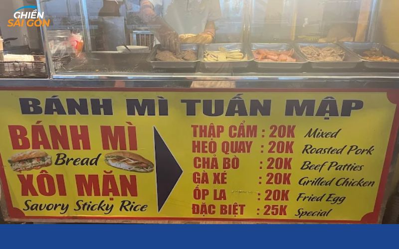 bánh mì tuấn mập