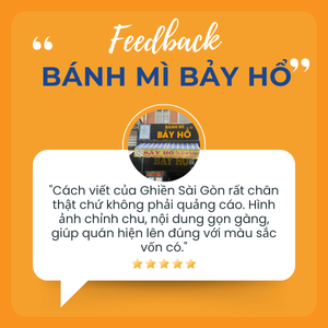 feedback của bánh mì bảy hổ