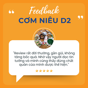 feedback của cơm niêu D2