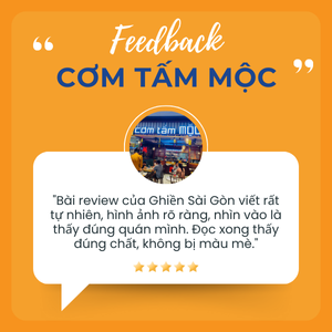 feedback của cơm tấm mộc