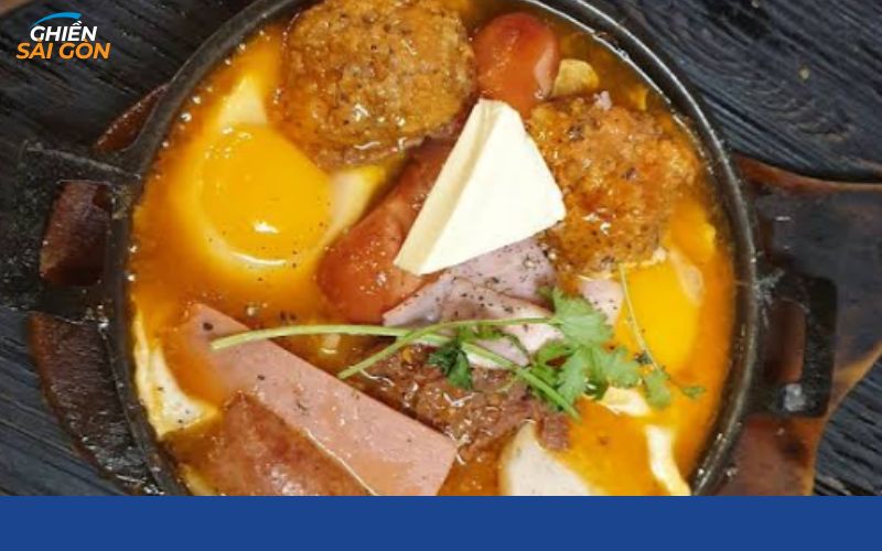 Review bánh mì chảo cô 3 Hậu – Tiệm ăn sáng đông khách ở Gò Vấp 6 bánh mì chảo cô 3 hậu