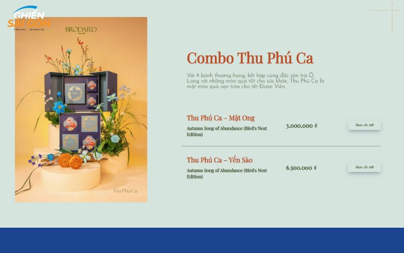Review mới nhất về tiệm bánh trung thu Brodard: Cập nhật giá 2025 15 bánh trung thu brodard
