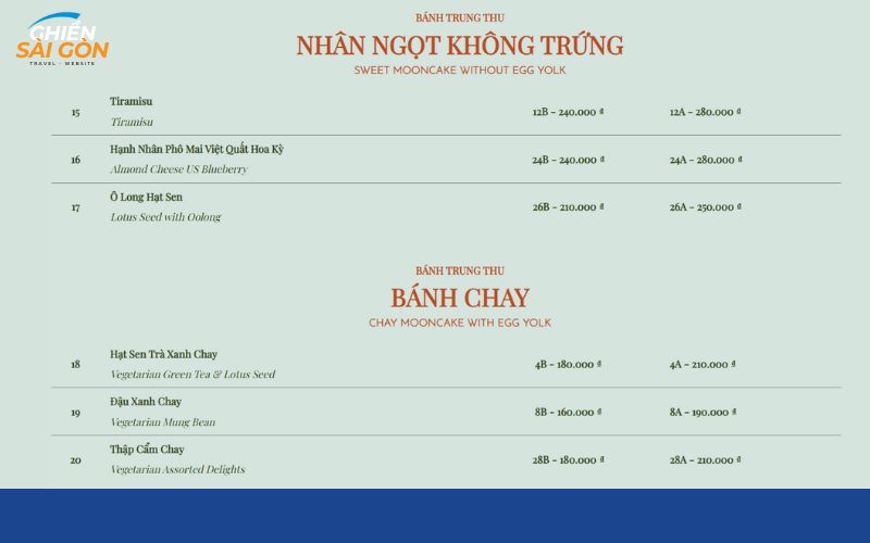 Review mới nhất về tiệm bánh trung thu Brodard: Cập nhật giá 2025 18 bánh trung thu brodard