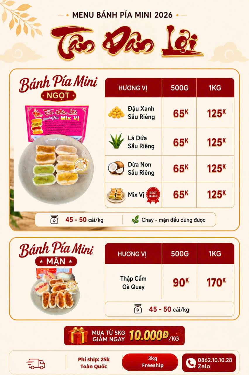 bánh trung thu tân dân lợi