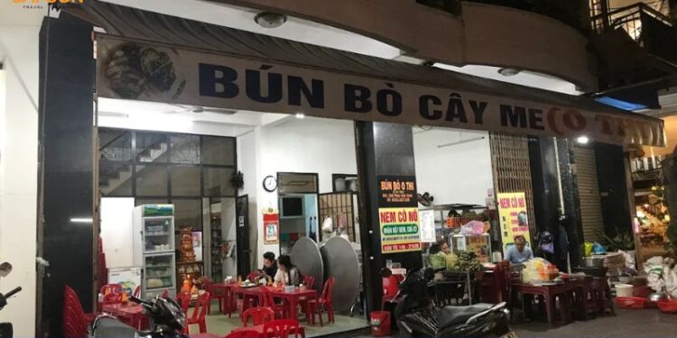 bún bò cây me