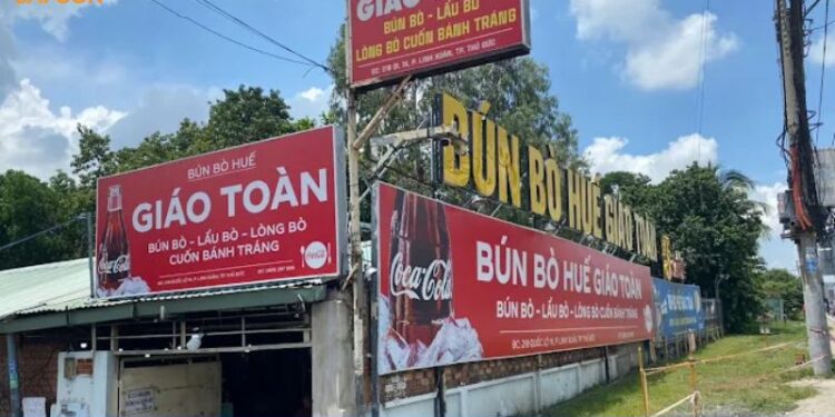 Review mới nhất về quán bún bò Giáo Toàn nức tiếng ở Thủ Đức 10 bún bò giáo toàn