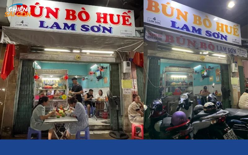 bún bò lam sơn