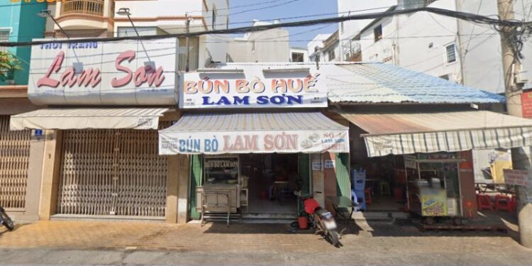 bún bò lam sơn