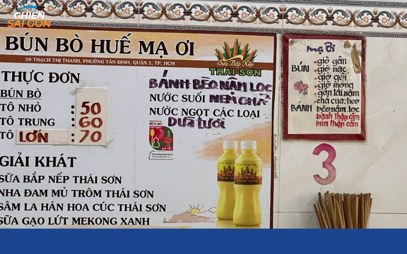 bún bò mạ ơi