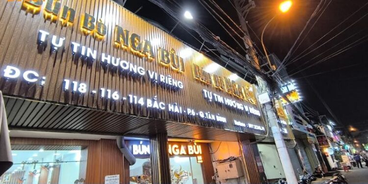 Review mới nhất về quán Bún Bò Nga Bùi nổi tiếng ở Quận Tân Bình 6 bún bò nga bùi