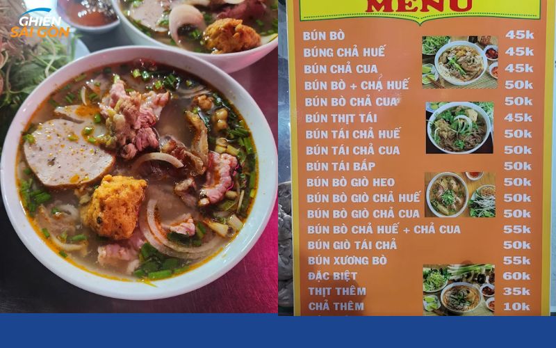 bún bò thành nội