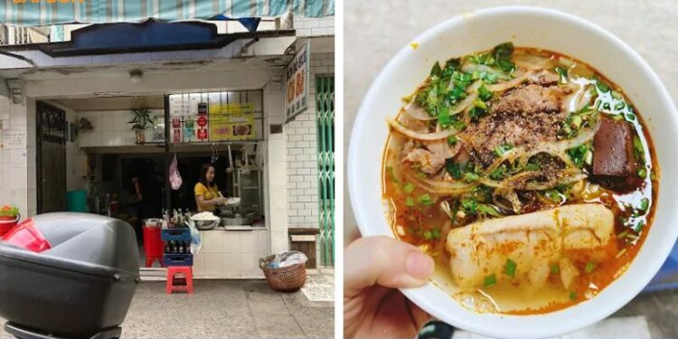 Review mới nhất về quán bún bò Cô Bê đậm đà hương vị Huế 6 bún bò cô bê