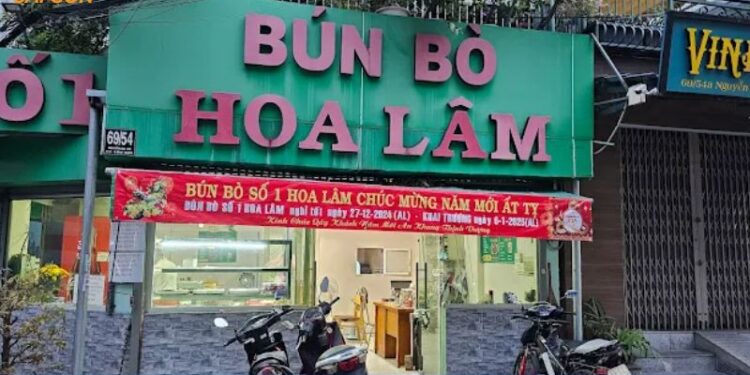 Review mới nhất về quán Bún Bò Hoa Lâm tại Bình Thạnh, TP.HCM 6 bún bò hoa lâm