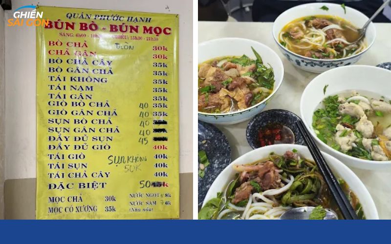 bún bò phước hạnh