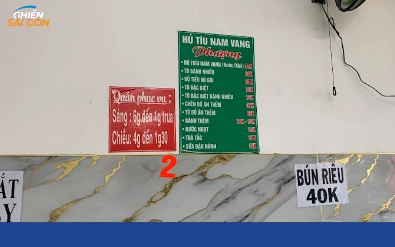 hủ tiếu nam vang phượng