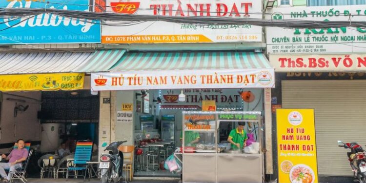 Review mới nhất về quán Hủ Tiếu Nam Vang Thành Đạt nổi tiếng 6 hủ tiếu nam vang thành đạt