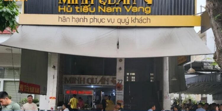 Review mới nhất về quán Minh Quán - Hủ Tiếu Nam Vang nổi tiếng  6 minh quán - hủ tiếu nam vang