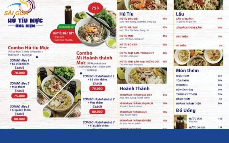 Review mới nhất về quán hủ tiếu mực Ông Diệm cực ngon, giá rẻ 12 hủ tiếu mực ông diệm