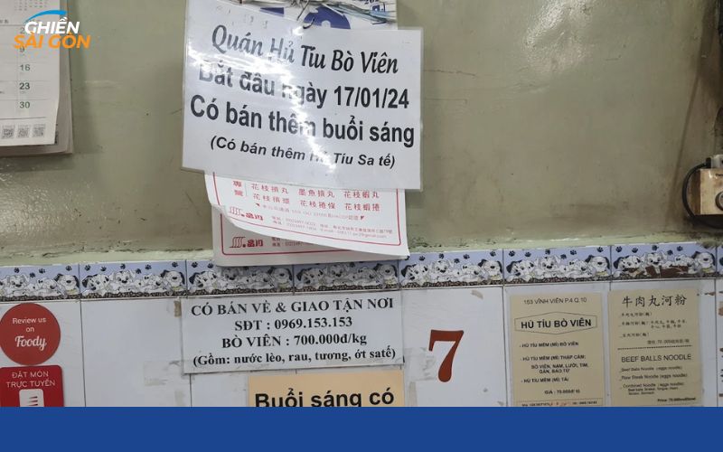 hủ tiếu bò viên vĩnh viễn