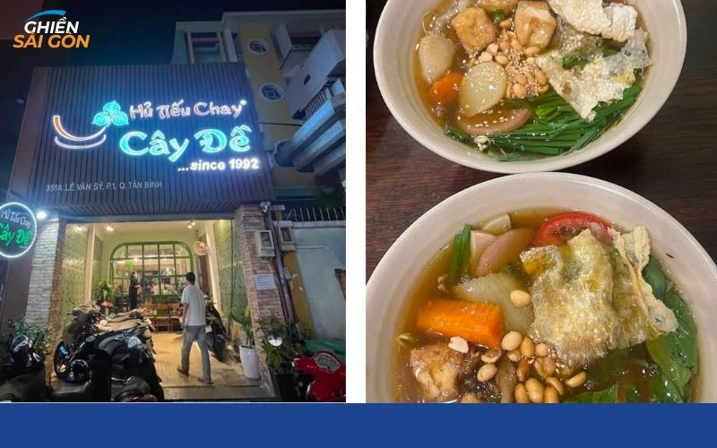 hủ tiếu chay cây đề lê văn sỹ