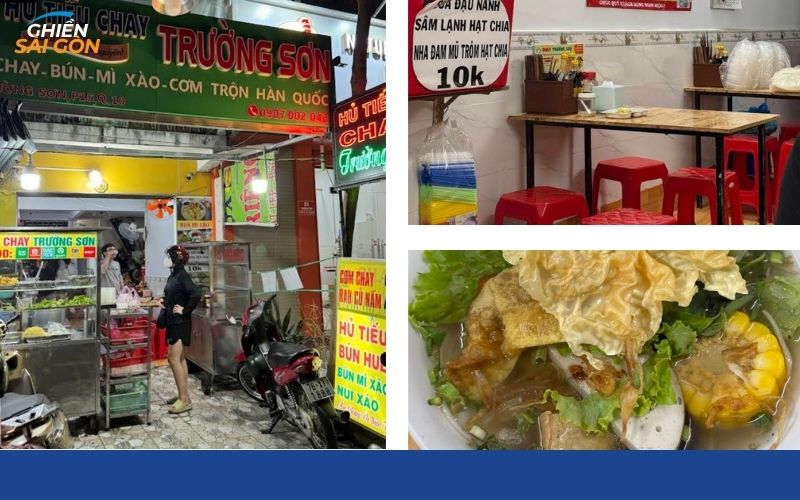 hủ tiếu chay cây đề lê văn sỹ