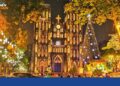 nhà thờ trang trí noel đẹp ở sài gòn