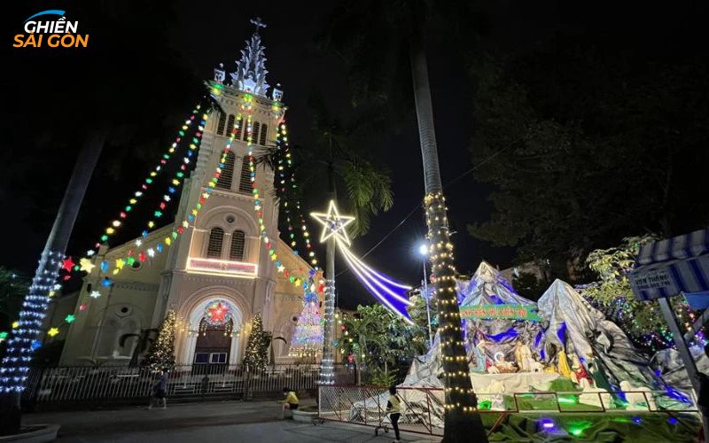 Điểm danh 7+ nhà thờ trang trí Noel đẹp ở Sài Gòn 2025 13 nhà thờ trang trí noel đẹp ở sài gòn