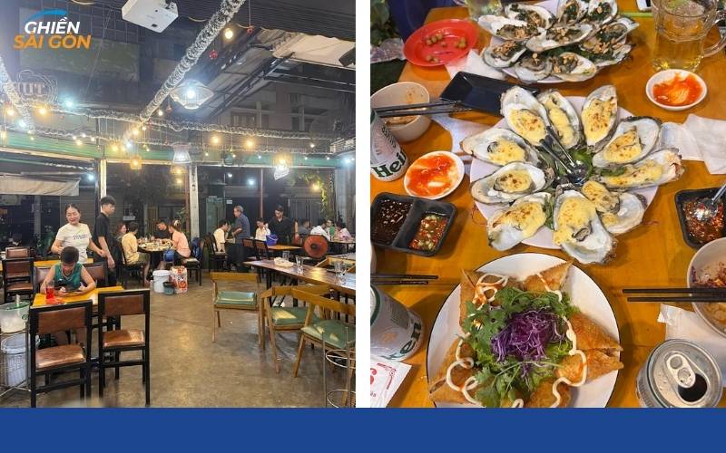 Top 7 quán nhậu Bình Thạnh mở khuya ngon bậc nhất Sài Gòn 11 quán nhậu bình thạnh