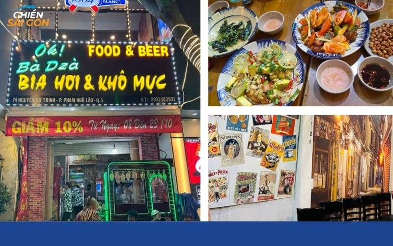 Top 7 quán nhậu Quận 1 ngon nhất - Địa chỉ tụ tập cho dân sành ăn 14 quán nhậu quận 1