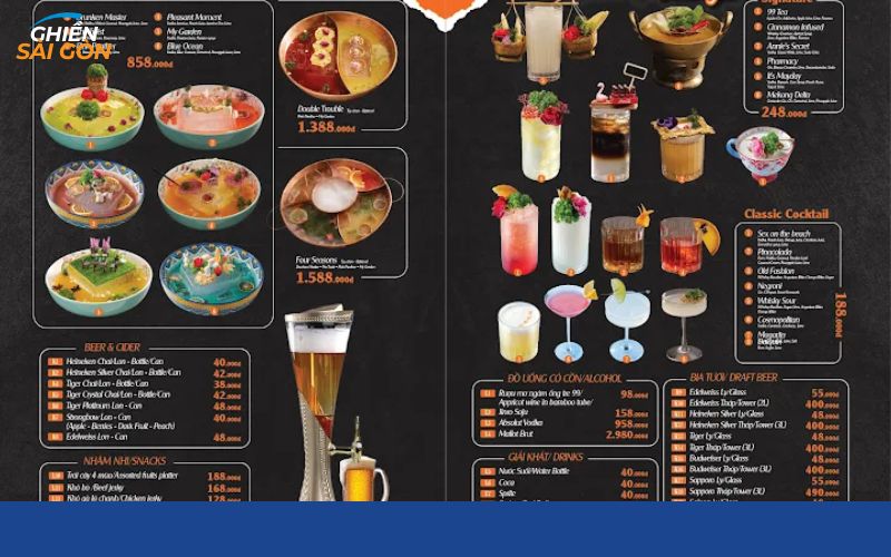 Trải nghiệm ăn uống tại quán nhậu 99 By Night Dine & Chill Quận 1 10 99 by night - dine & chill