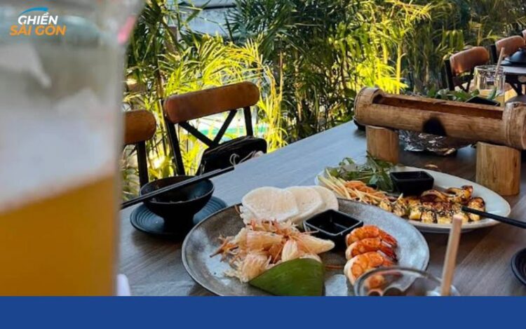 Quán nhậu Ba Gác Vietnamese Grill & Beer Garden Nam Kỳ view đẹp - Ghiền ...