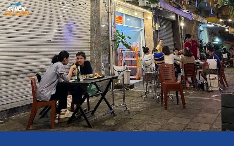 Bia Sệt 198 Võ Văn Kiệt sở hữu không gian nhậu đông vui, dễ chịu 11 bia sệt 198