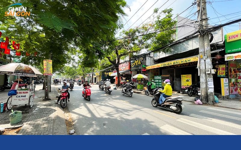 Đường Cây Trâm Sài Gòn khu dân cư sầm uất, tiềm năng bất động sản 8 đường cây trâm