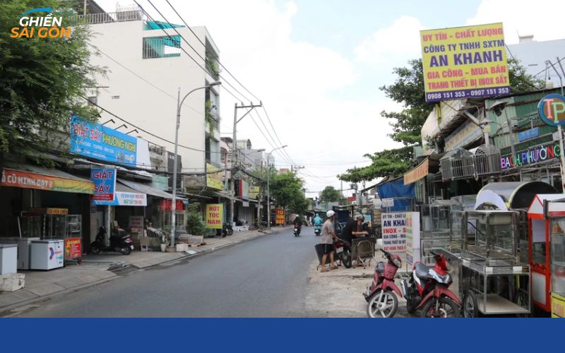 Đường Phạm Văn Bạch Sài Gòn kết nối giao thông thuận lợi 8 đường phạm văn bạch