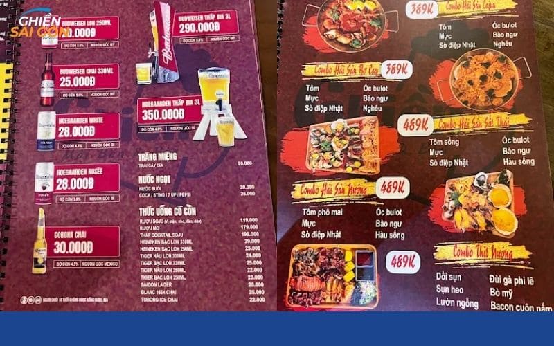 ghiền mồi bén & bia