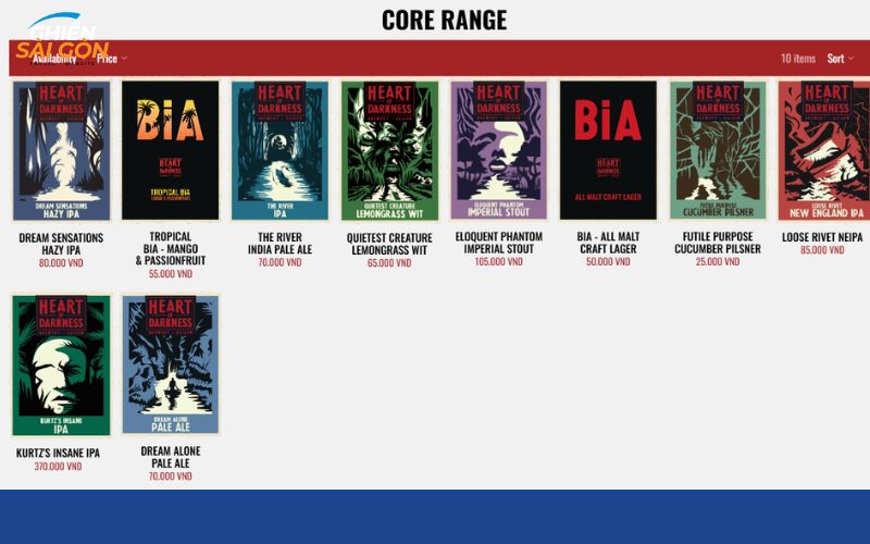 Heart Of Darkness Craft Brewery quán bia craft đỉnh cao tại Quận 1 9 heart of darkness craft brewery