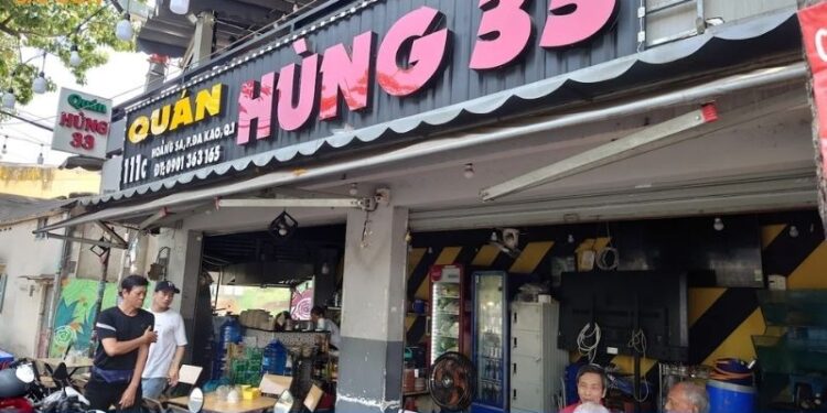 Quán nhậu Hùng 33 có gì hấp dẫn thực khách khi tụ họp ăn uống? 8 quán nhậu hùng 33