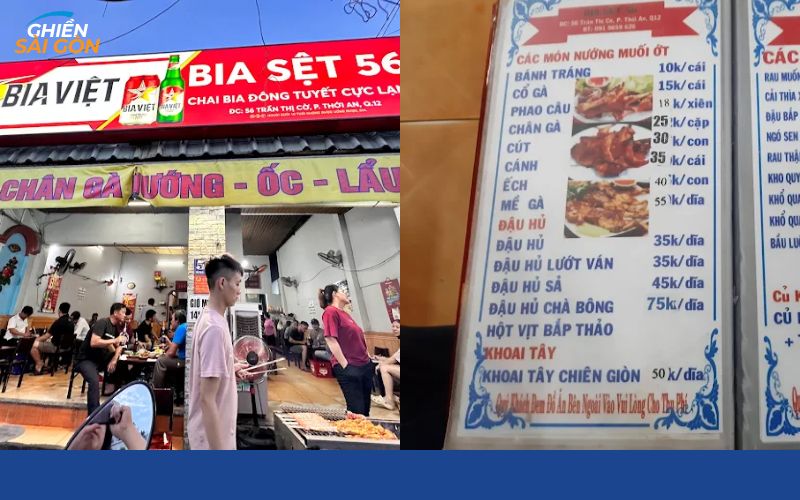 quán nhậu quận 12