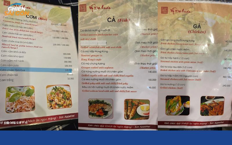 Khám phá Vỹ Dạ Quán Quận 1 đông khách, dễ ngồi, giá dễ chịu 7 vỹ dạ quán