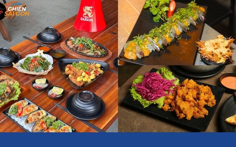 Quán nhậu Xẻng - Mồi & Bia cực chill gần phố Tây Sài Gòn 17 xẻng - mồi & bia