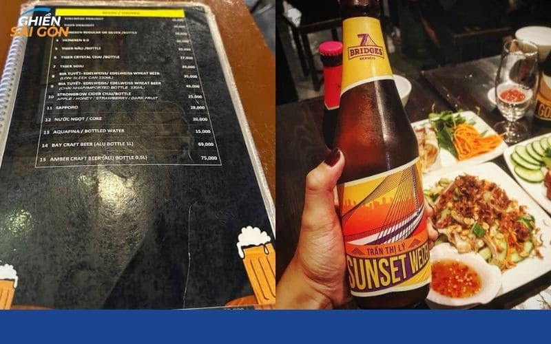Quán nhậu B3 Beer với không gian sôi động và menu hấp dẫn 14 b3 beer