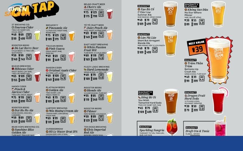 Quán nhậu BiaCraft Lê Ngô Cát và những điều thu hút thực khách 12 biacraft lê ngô cát