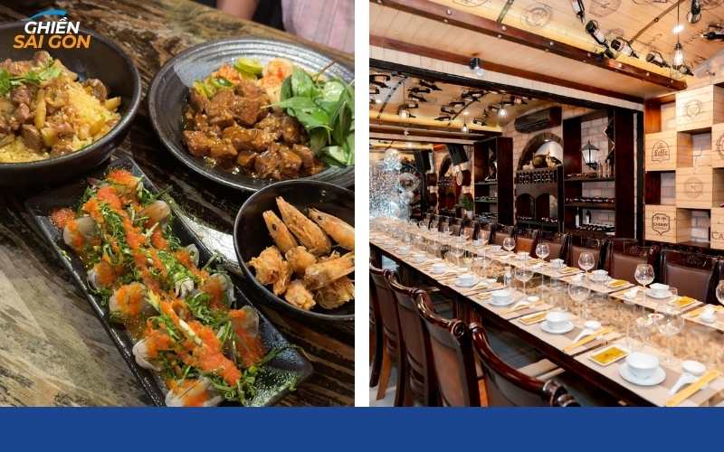 Cheer House Restaurant Trải nghiệm quán nhậu rượu vang sang trọng 11 cheer house restaurant