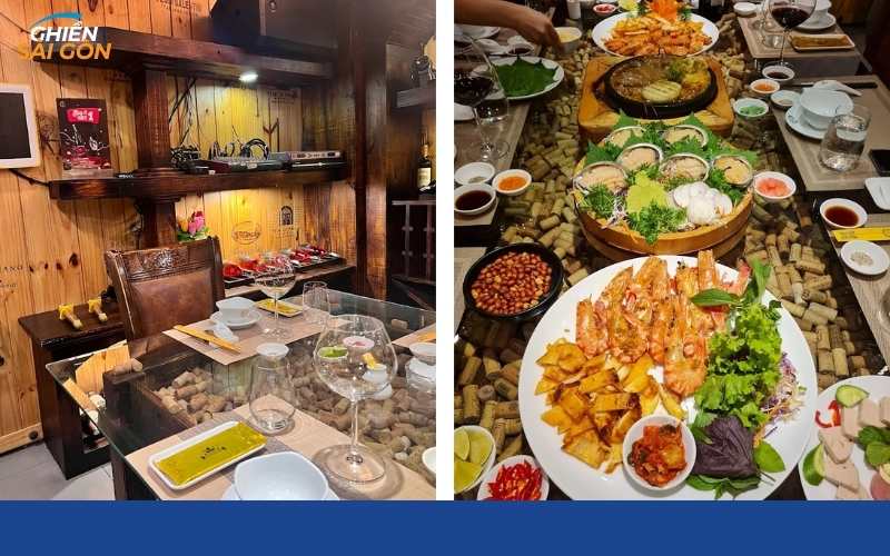 Cheer House Restaurant Trải nghiệm quán nhậu rượu vang sang trọng 12 cheer house restaurant