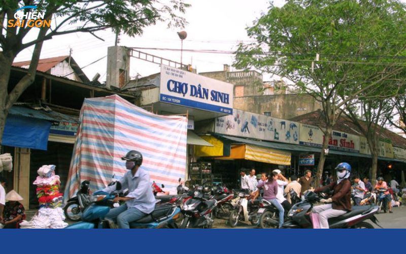 chợ dân sinh quận 1